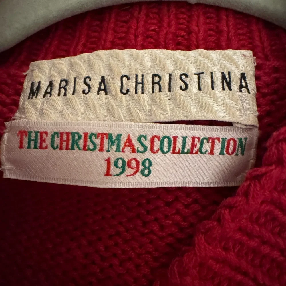 Marisa Christina holiday sweater size Large - Picture 4 of 5